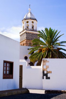 İspanya, Lanzarote Adası 'nda Güzel Teguise