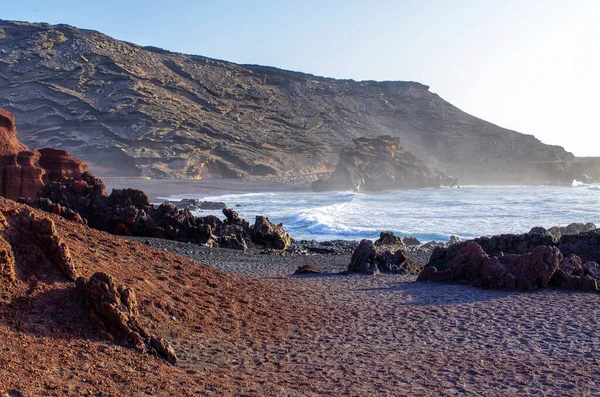 Bahía Golfo Isla Lanzarote España — Foto de Stock