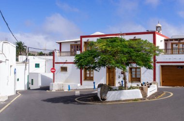 Lanzarote Adası, İspanya 'daki ünlü Haria köyü