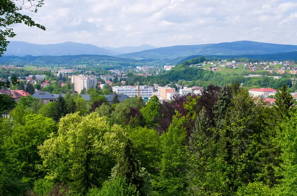 Vista Sobre Trutnov República Checa — Fotografia de Stock