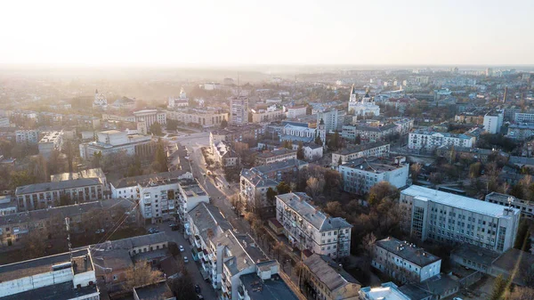 Vue Aérienne Ville Jitomir Ukraine — Photo