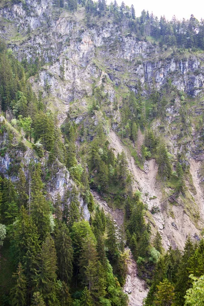 Letecký Pohled Velké Kamenné Hory Alpách — Stock fotografie