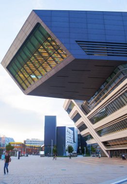 Viyana, Avusturya-06 Haziran 2018: Viyana ekonomi ve Iş Üniversitesi