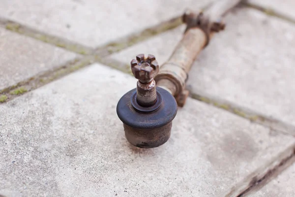 Old, used ball bearing of a classic car — Stock Photo, Image