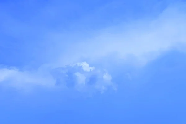 Background Pattern Summer Blue Sky Small White Clouds Copy Space — Stock Photo, Image