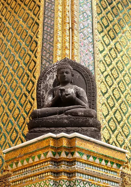 Скульпутра Красиві Будди Будди Храм Ват Пхра Великого Палацу Бангкок — стокове фото
