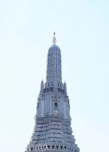 Wat Arun ou O Templo da Aurora em Bangkok, Tailândia — Fotografia de Stock