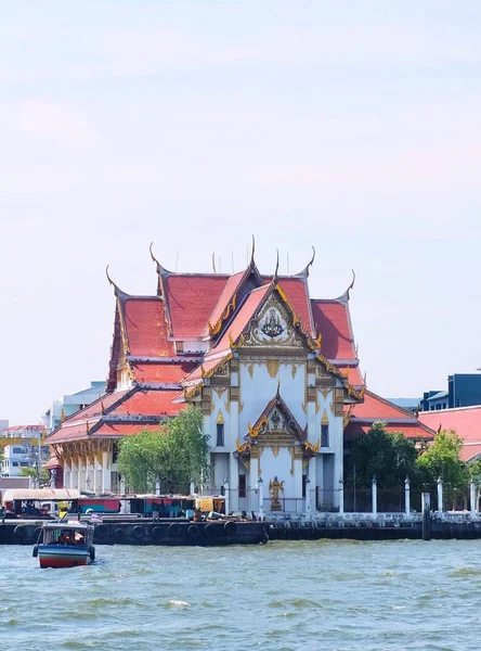 Wat Kalayanamitr Varamahavihara Temple at Bangkok, Tayland — Stok fotoğraf