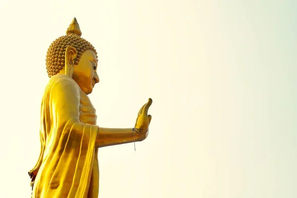 Golden Buddha in Wat That Thong Temple, Thailand — Stock Photo, Image