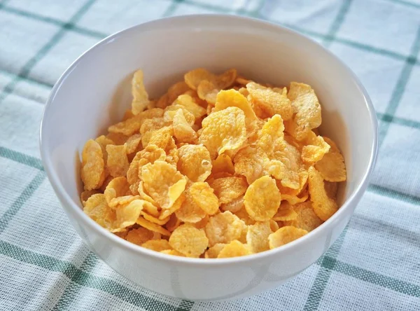 Delicious Godlen Cereal Conflake in A Bowl