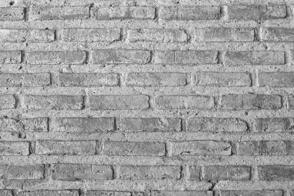 Textura horizontal da parede de tijolo cinza — Fotografia de Stock