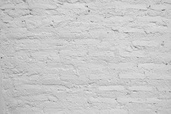 Textura horizontal de la pared de ladrillo blanco —  Fotos de Stock