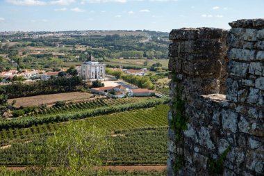 Obidos, Portugal - September 21, 2018 : Sanctuary Senhor da Pedra, Leiria, Portugal
