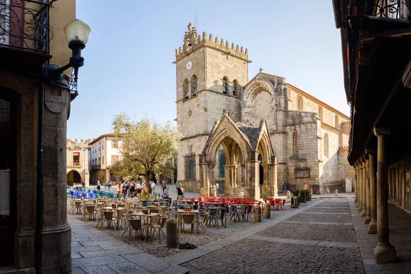 Guimarães Portugal Setembro 2018 Largo Oliveira Como Belo Monumento Padrao — Fotografia de Stock