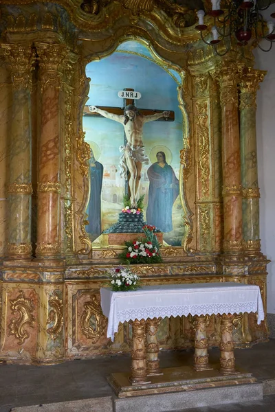 ポルトガル ヴィラ ノヴァ ガイア 2018 ペドラ ポルト ポルトガルの礼拝堂の内部 — ストック写真