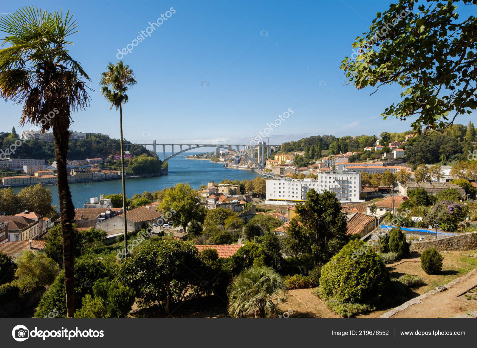 Porto Portugal October 2018 Gardens Crystal Palace Magnificent - Main Image