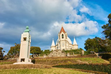 Penafiel, Portekiz - 05 Şubat 2015: Sameiro kutsal Penafiel, kuzeyinde Portekiz Porto bölgesi, Portekiz.