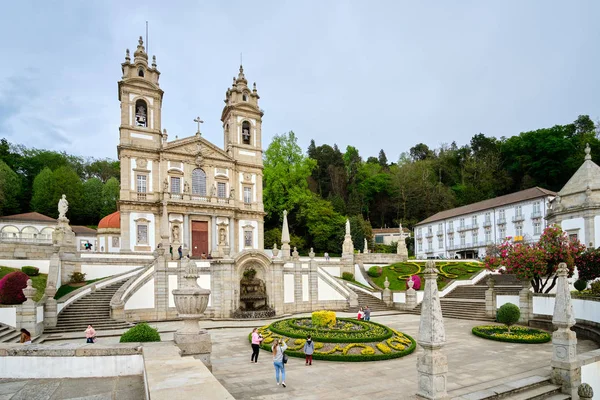 Santuário do Bom Jesus Braga — Fotografia de Stock