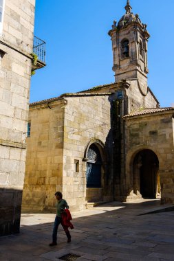 Tarihi sokak Santiago de Compostela