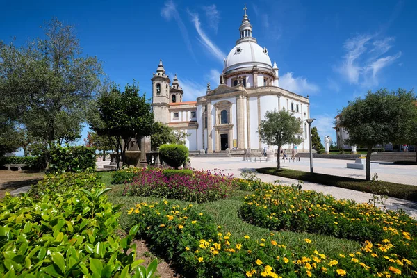 Braga Portugal Agosto 2020 Santuário Nossa Senhora Sameiro Santuário Sameiro — Fotografia de Stock