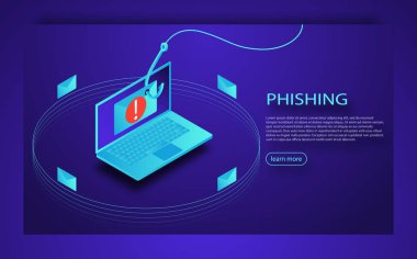 Oturum açma hesabı e-posta zarf ve balıkçılık kanca içine. Kimlik avı dolandırıcılığı, hacker saldırı ve web güvenlik kavramı.