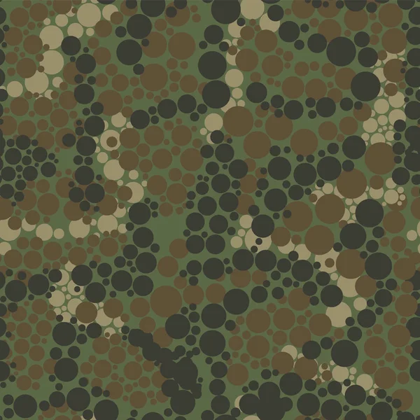 Patrón de camuflaje de fondo sin costuras ilustración vectorial. Patrón sin costura de camuflaje militar . — Archivo Imágenes Vectoriales