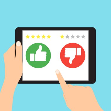 Hangi tarihlerde ve sevmemek, geribildirim. Müşteri mükemmel inceleme ve geribildirim. Müşteri inceleme iletişim vektör simgesi, geribildirim kavramı