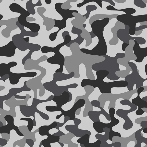 Kamouflage mönster. Bakgrund av Soldier Grey. Kamouflage mönster bakgrund. Klassiska kläder stil maskering Camo upprepa utskrift. — Stockfoto