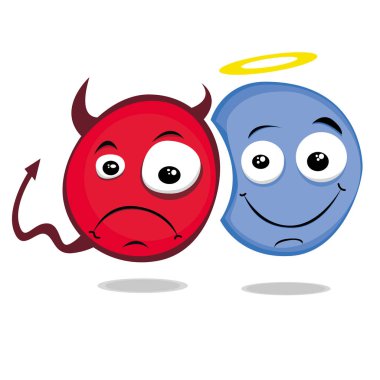 Bu kötü ve iyi bir emoji.