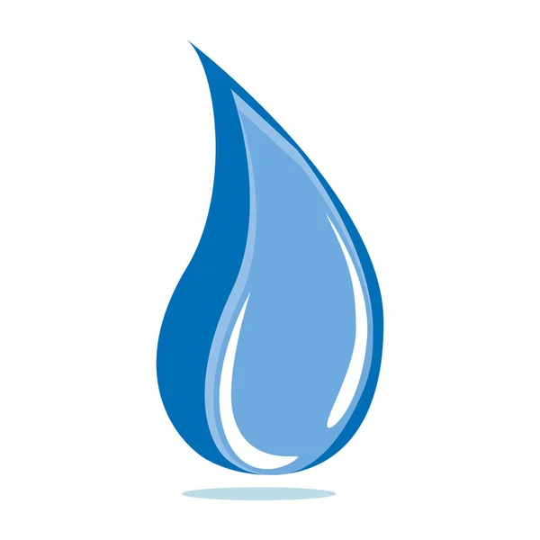 Illustration Water Drop — Stock Vector