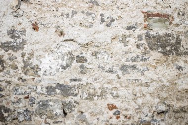 Taş bir duvarın dokusu. Eski taş duvar dokusu arkaplanı.