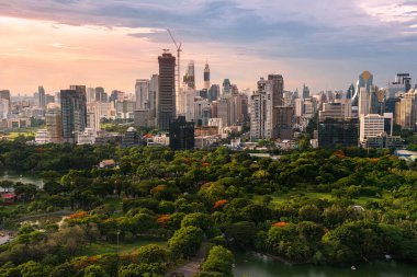 Bangkok Tayland 'a park et. 