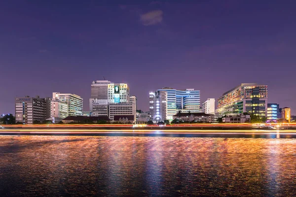 Siriraj Hospital Twilight Bangkok Thailand — Stock Photo, Image