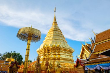 Wat Phra 'da gün batımı Doi Suthep Chiang Mai Eyaleti, Tayland