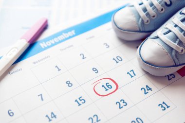 Hamilelik testinin takvim. Bir bebek kavram bekliyoruz