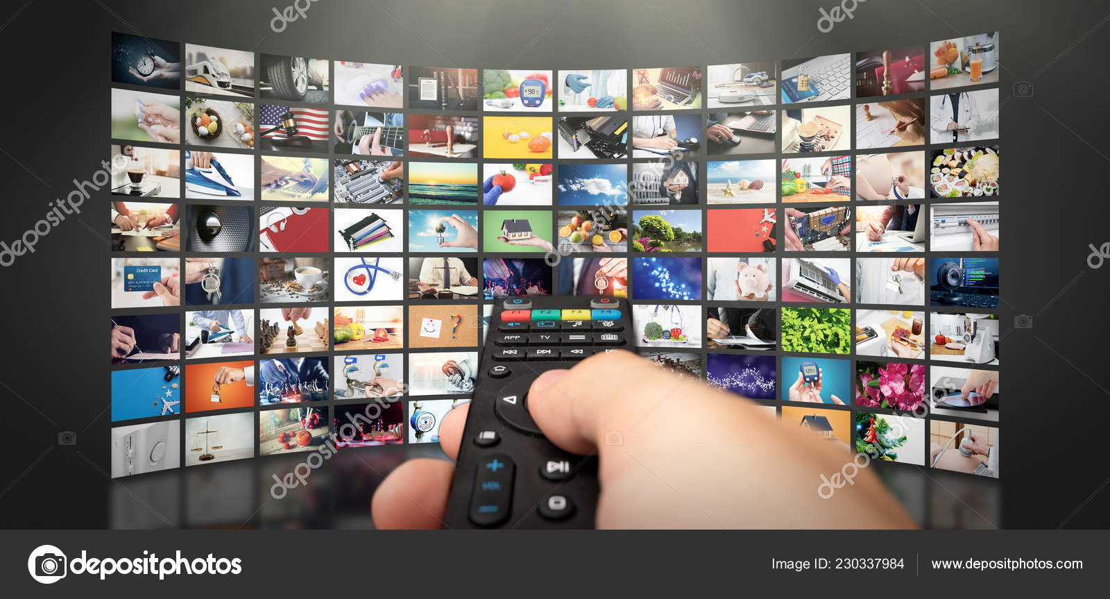 Television Streaming Video Concept Media Video Demand Technology Video Service Stock Photo by ©simpson33 230337984