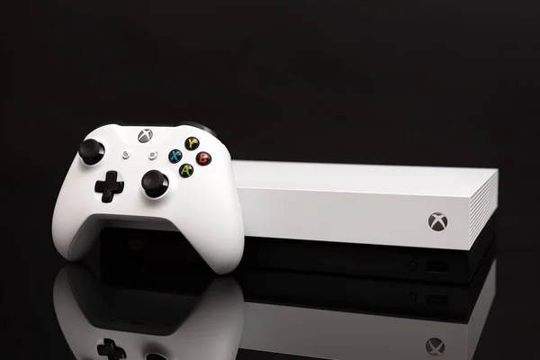 Wroclaw Pologne Jan 2019 Xbox One Est Console Jeux Vidéo — Photo