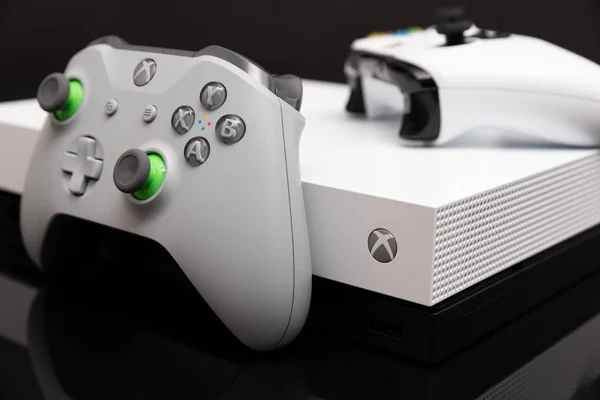 Wroclaw Polonia Ene 2019 Xbox One Consola Videojuegos Generación Más — Foto de Stock