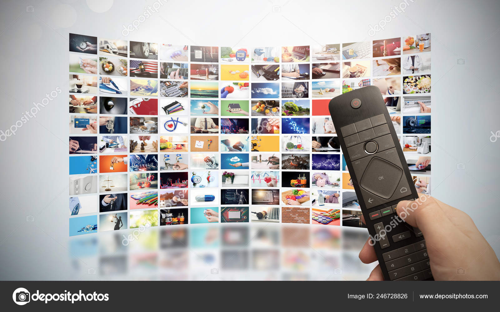 Television Streaming Video Concept Media Video Demand Technology Video Service Stock Photo by ©simpson33 246728826