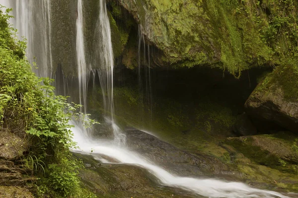Wasserfall Autoire Lot Department Occitanie Frankreich — Stockfoto