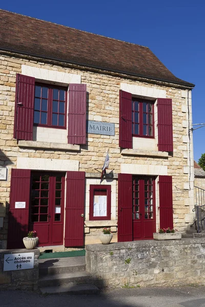 Ayuntamiento Castelnaud Chapelle Dordogne Nouvelle Aquitania Francia — Foto de Stock