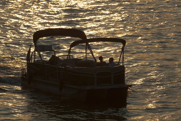 Tekneler Seine Nehri Paris Fransa — Stok fotoğraf