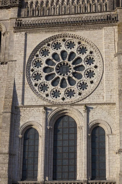 Cathedral Chartres Eure Loir Centre Val Loire France — Stock Photo, Image