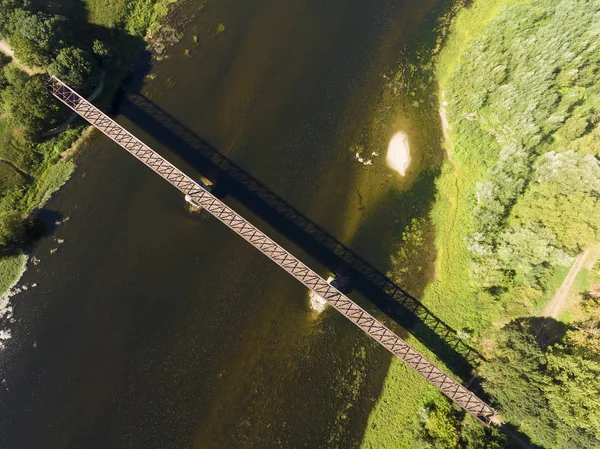 Most Ile Bouchard Indre Loire Centre Val Loire Francja — Zdjęcie stockowe