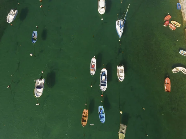 Boats Estuary Plentzia Bizkaia Basque Country Spain — Stock Photo, Image