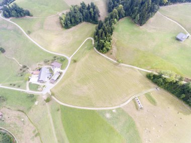 Dağ ve vadi Luthern, İsviçre