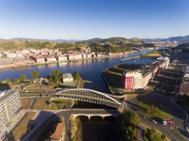 kaiku Köprüsü, barakaldo, bizkaia, Bask Ülkesi, İspanya