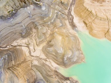 Yesa rezervuarı, Tiermas, Zaragoza, Aragon, İspanya