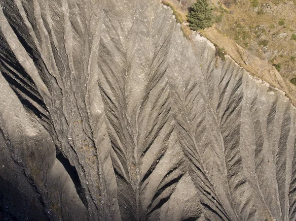 Badlands Aragnouet Hautes Pyrenees Occitanie Francia —  Fotos de Stock