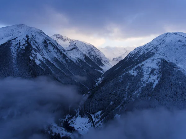 Hory Aragnouet Hautes Pyrenees Occitanie Francie — Stock fotografie